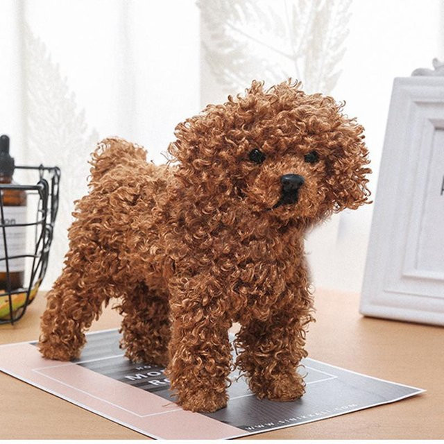 Binchi Keji Travel Teddy Hund Plüsch Puppe, braun - Bild 1