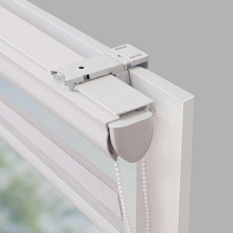 POCOline Doppelrollo Day & Night mit Blende Easy-Fix in Weiß, B: 80 cm, H: 160 cm - Bild 2