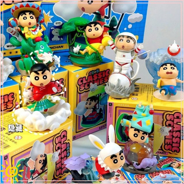 52TOYS Shin-chan Blindbox-Sammlung, Anime-Charaktere, Ornamente - Bild 1