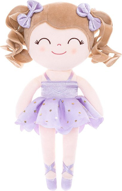 BC Pet Supplies Prinzessin Plüsch-Sammelpuppe, Lila Spitzenkleid, Weiß, ab 0 Jahre - Bild 1