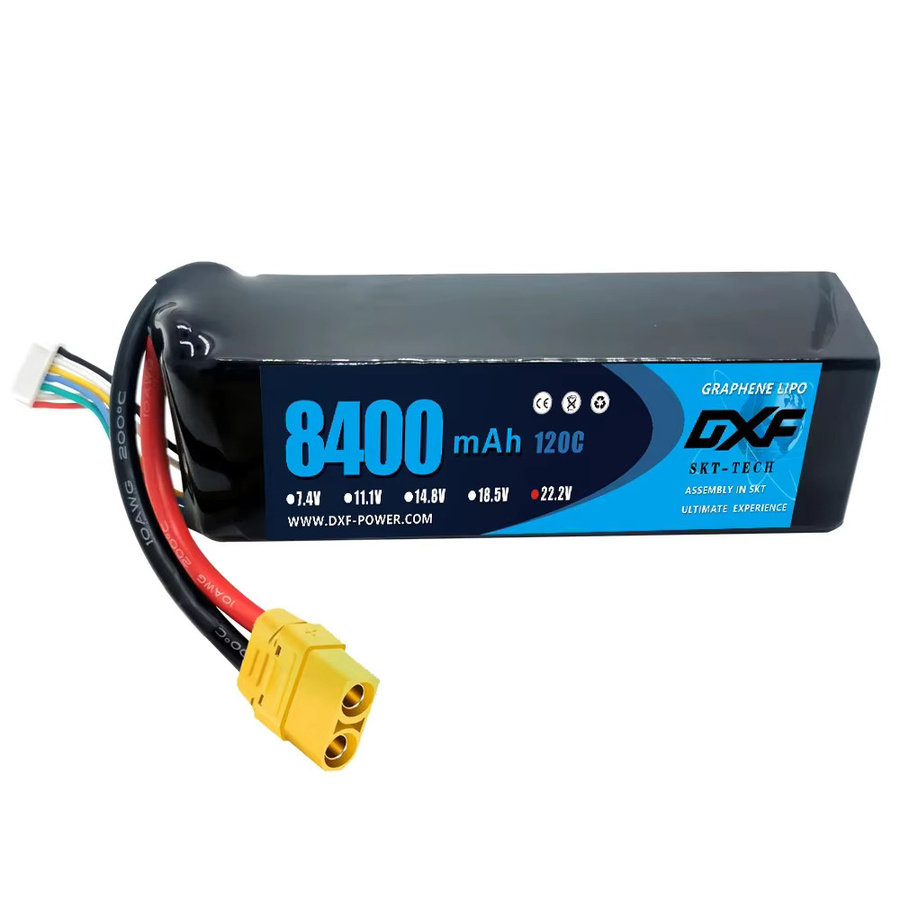 DXF Li-Ion Akku Pack für 2S bis 6S mit Kapazitäten von 5200 mAh bis 8000 mAh - Bild 2