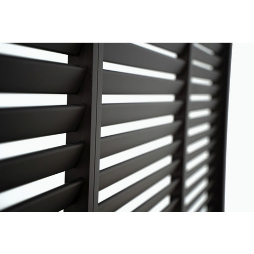 Mr. GARDENER Pergola-Lamellenwand aus Aluminium in Anthrazit und Grau, Höhe: 236 cm - Bild 2