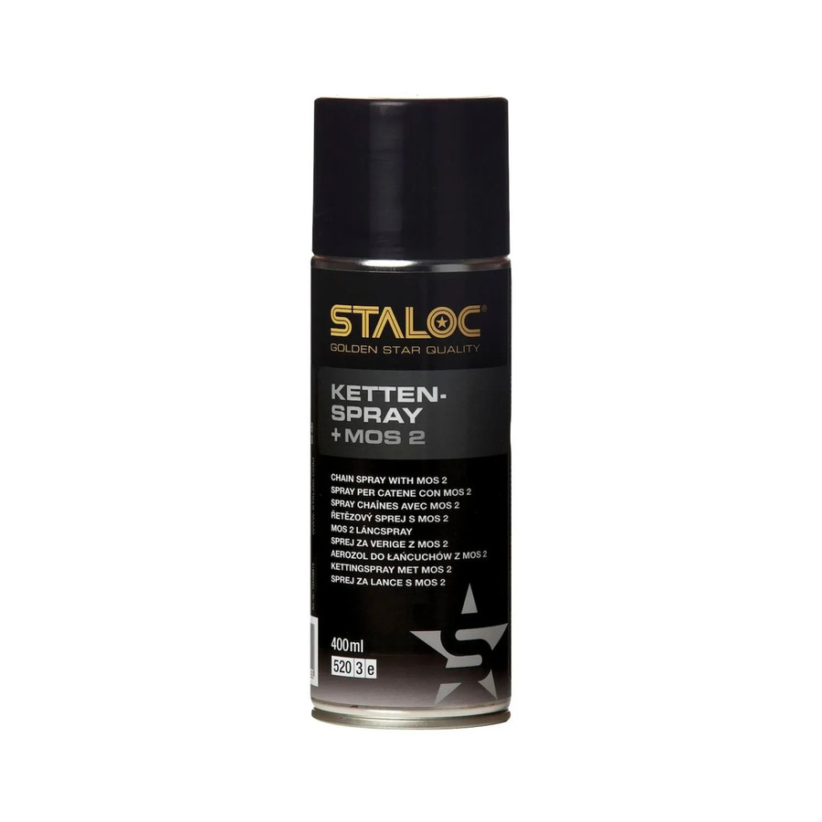 Staloc Kettenspray mit MoS2 Langzeit-Schmierstoff Aerosol 400 ml - Bild 2