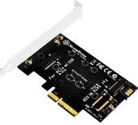 Silverstone SST-ECM20 PCIe Serial ATA-Controller für SSD in Schwarz - Bild 1