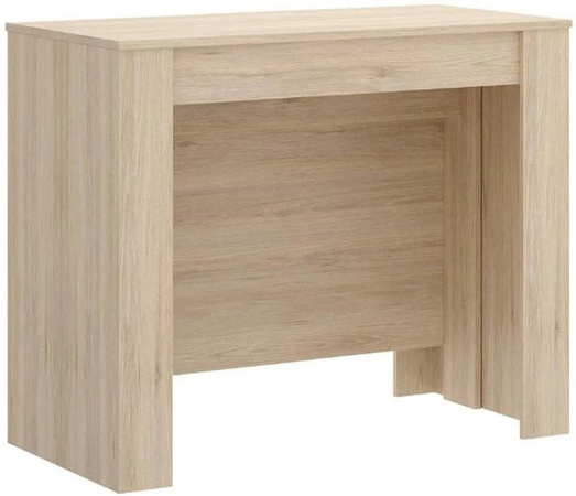 Vente-unique Konsolentisch Onega Esszimmertisch aus Spanplatte, Beige, B/T/H: 239 x 54 x 90 cm