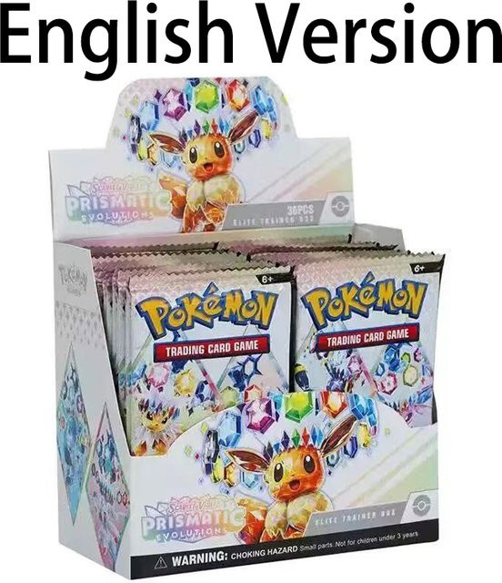 Bandai Pokémon Mega Evolution Lucario Prismatic Evolutions Nachfüllpack, Englisch - Bild 1