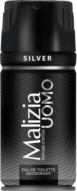 Malizia Antiperspirant Deodorant Spray Silber, Herren, 150 ml - Bild 1