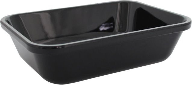 Schneider Auslageschale rechteckig schwarz B: 21,0 cm, T: 28,0 cm, H: 7,6 cm - Bild 1
