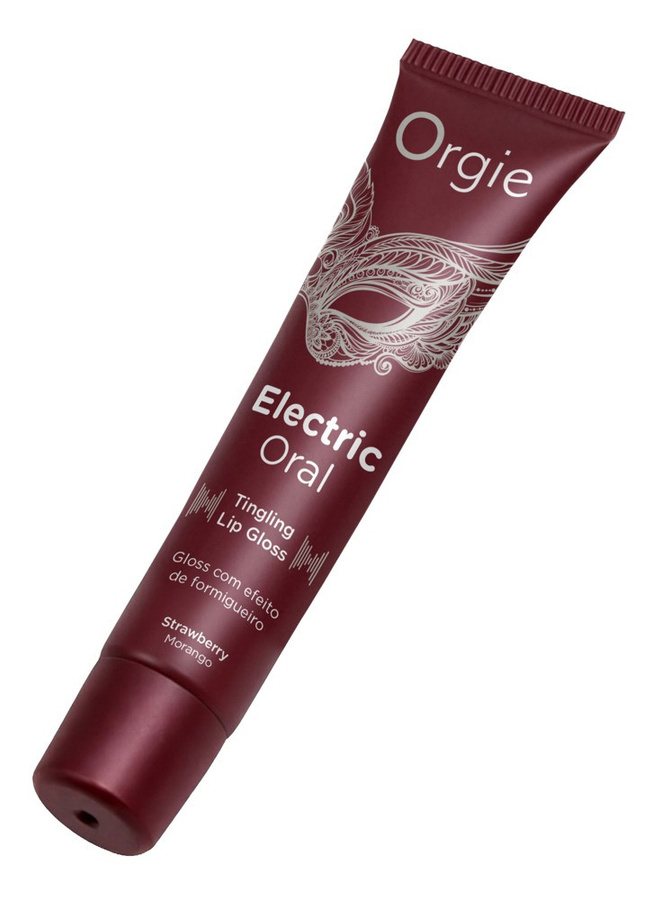 Orgie Lipgloss Electric Oral, Erdbeergeschmack, glänzend, Unisex - Bild 2
