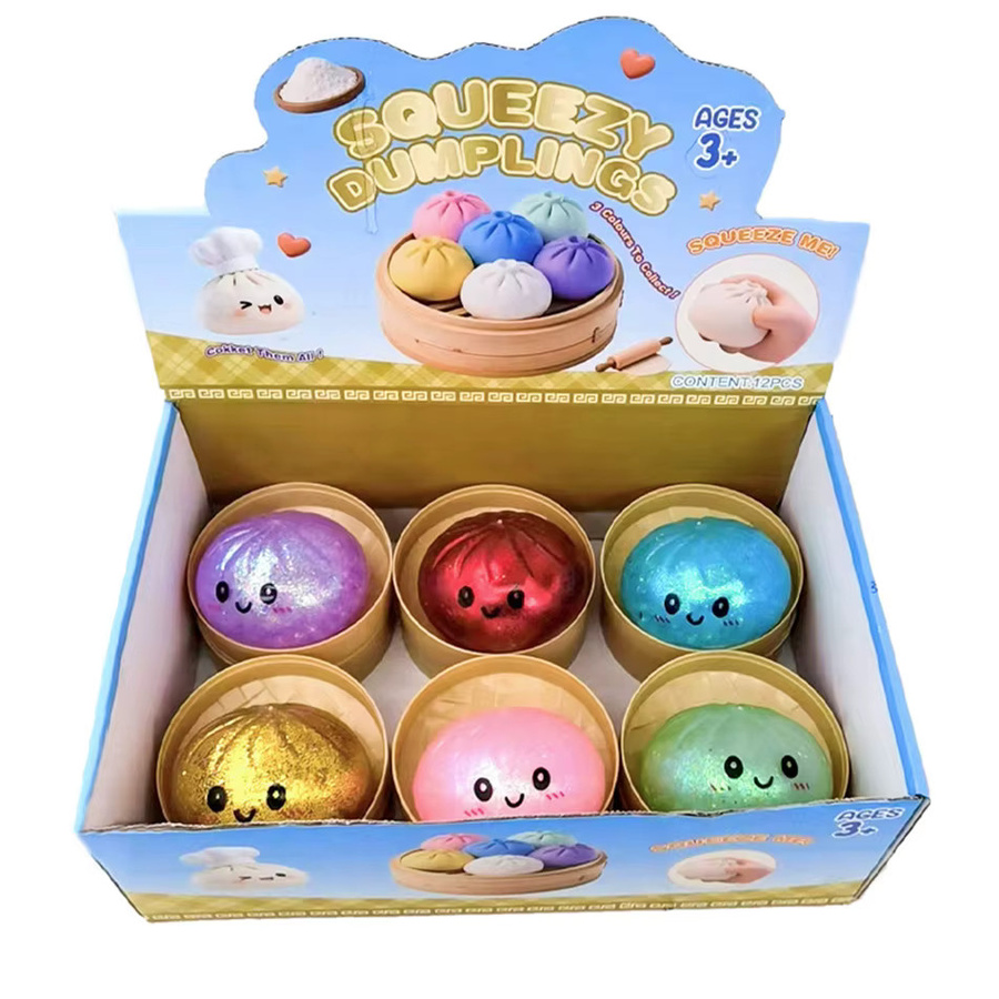 Bandai Glitzer-Dumpling-Überraschungsbox, Stressbälle, Sensorikspielzeug - Bild 2