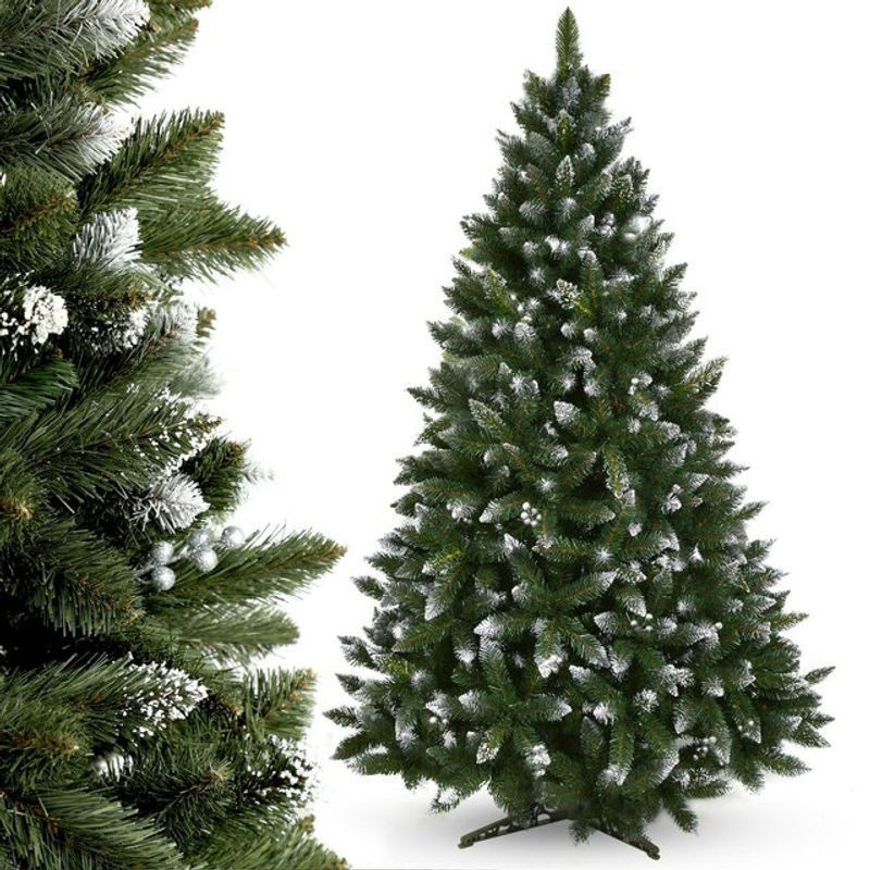 KADAX Künstlicher Weihnachtsbaum Diamond Pine Kiefer in Silber, Höhe: 180 cm - Bild 1