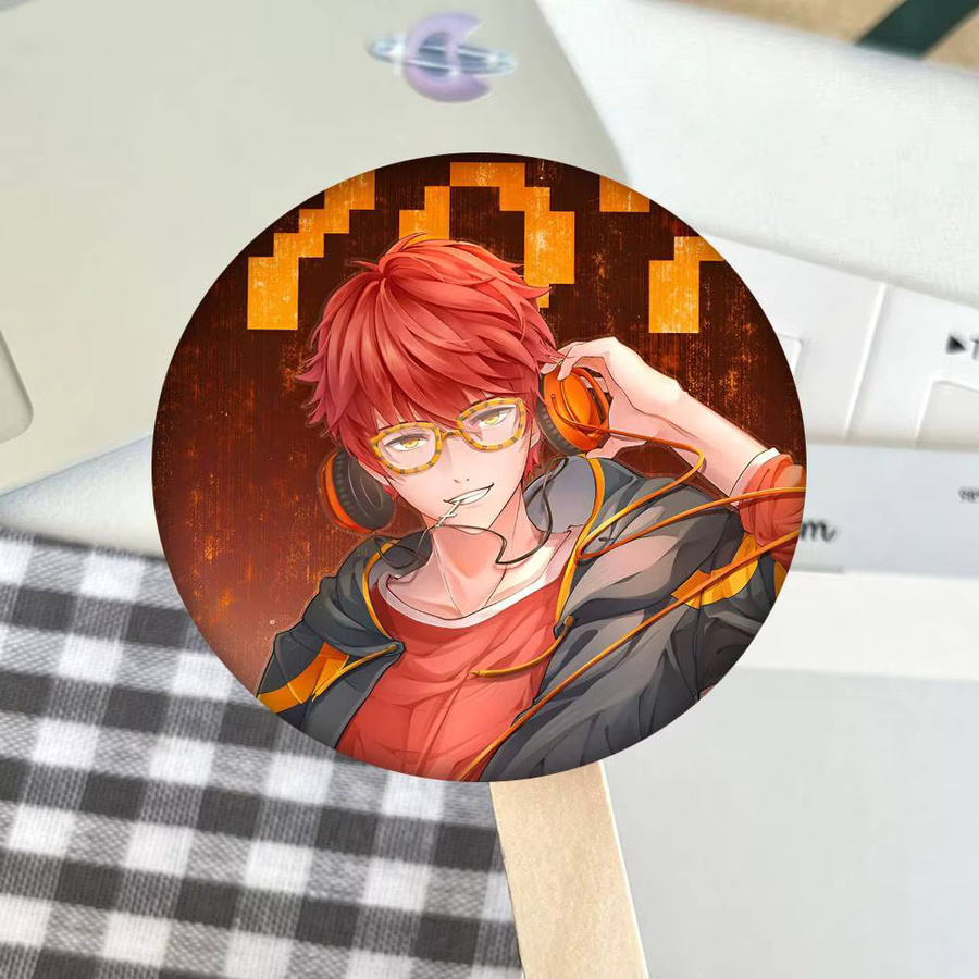 Brosche Anime Mystic Messenger Game 707, Unisex - Bild 4