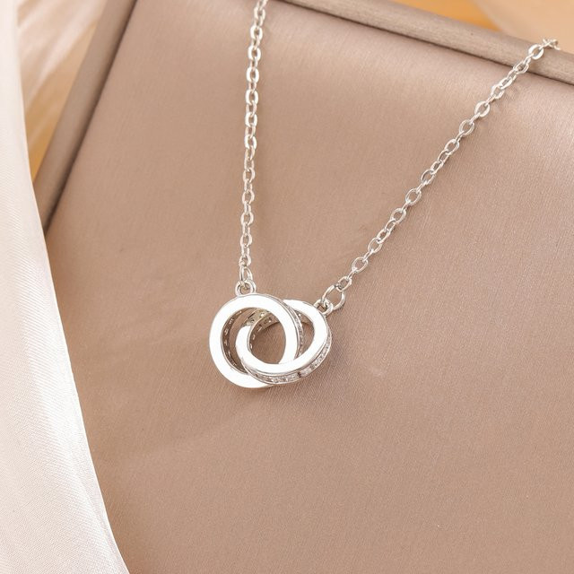 GaGa-Duck Halskette, 925 Silber, Brillant, Unisex - Bild 1