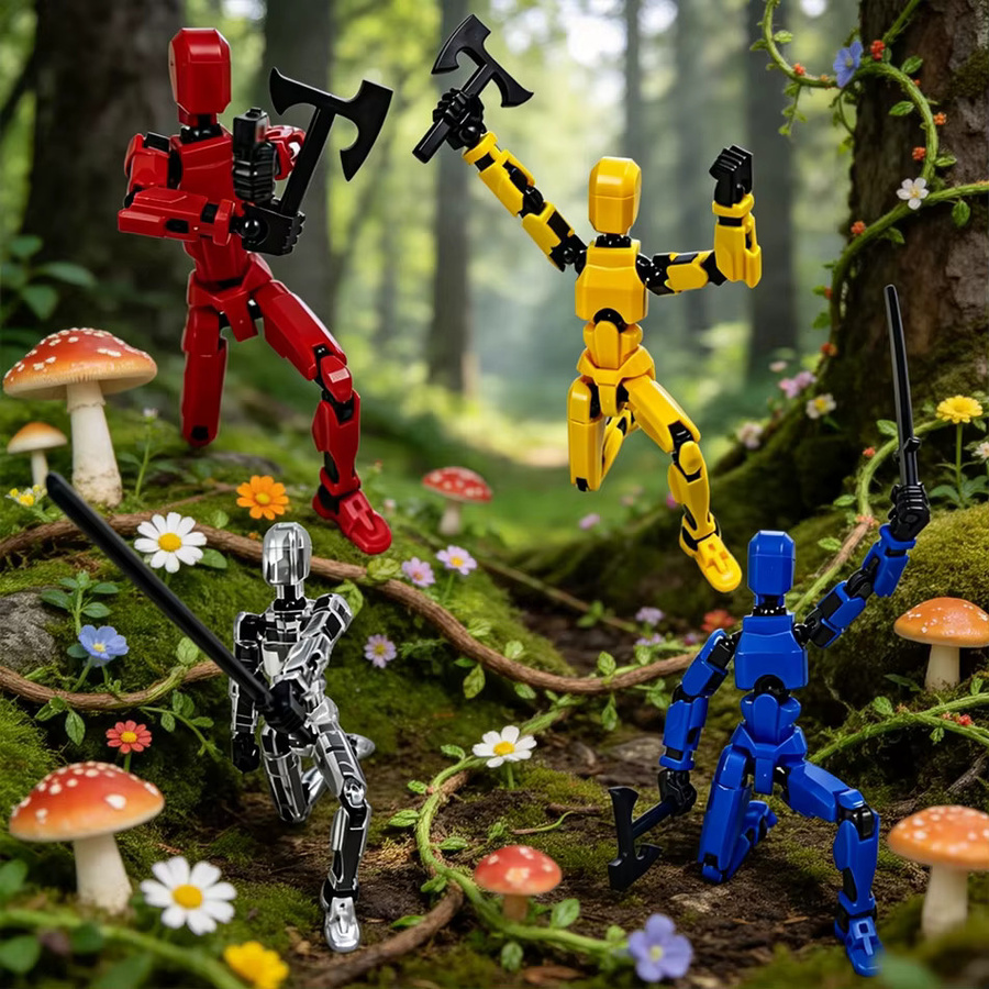 Bandai Heißer Action-Doll Titan, Transformationsroboter, Actionfigur, hundeförmiges Spielzeug - Bild 3