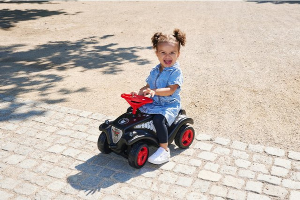 BIG Bobby Car Classic Little Rocker Rutscher Rock-Design schwarz