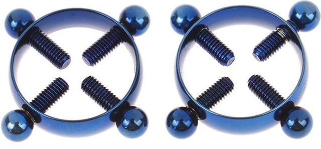 Nippelring Fashionapple, blau, 2 Stück, Damen - Bild 1