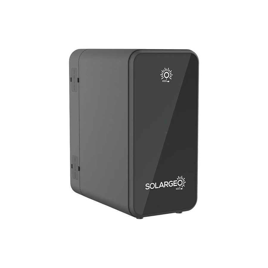 SOLARGEO Batterie Eclera Schwarz Anthrazitgrau B: 300 cm, H: 57,2 cm, T: 17,5 cm - Bild 2