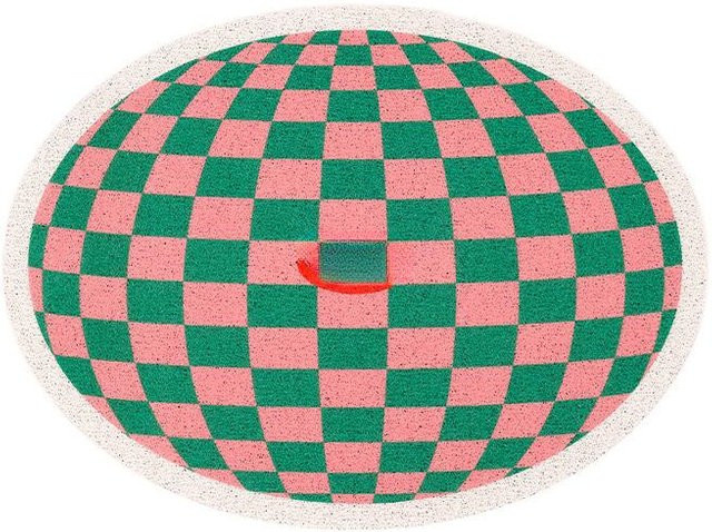 Rutschfeste Katzenstreumatte von Household supplies MH als Spritzschutzmatte und Fußabtreter, B/B/H: 80,5 x 60 cm, in verschiedenen Farben erhältlich - Bild 1