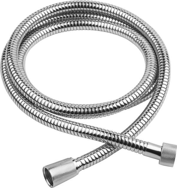 baliv Teleskopbrauseschlauch BSL-220.70 für Handbrausen, verstellbar 170 - 220 cm, Silber, Edelstahl mit Anti-Twist-Funktion - Bild 1