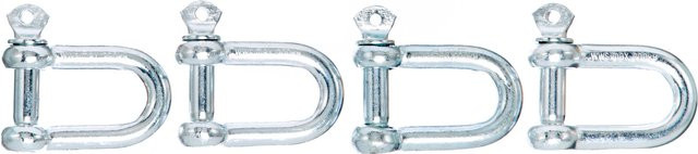 Parkside Karabiner- und Schäkelhaken-Set in Silber - Bild 1