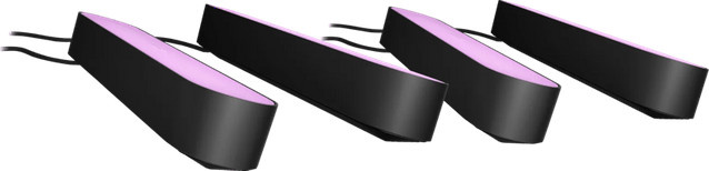 Philips Hue Play Lightbar LED-Set White & Color in Schwarz, 4er-Pack - Bild 1