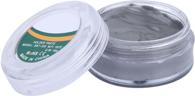 Fishine Zinn Lötpaste BGA Lötflussmittel Reparaturwerkzeug in Silber - Bild 1