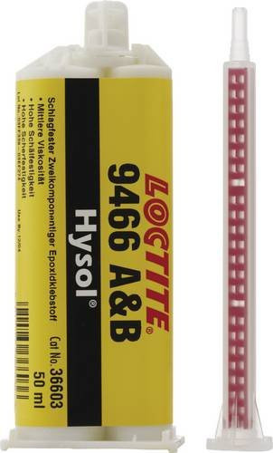 Loctite 9466 A&B Zwei-Komponentenkleber hellbeige 50ml - Bild 1