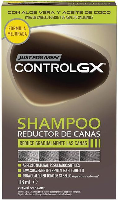 Just For Men Control GX Shampoo, 118 ml, Herren, Black - Bild 1