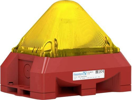 Pfannenberg Optisch-akustischer Signalgeber PY X-MA-05 230V AC Gelb RAL3000 100 dB - Bild 1