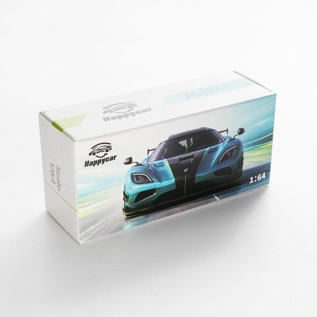 Happycar Agera Rs, Diecast Auto Modell, 1:64, Weiß, ab 14 Jahren - Bild 1