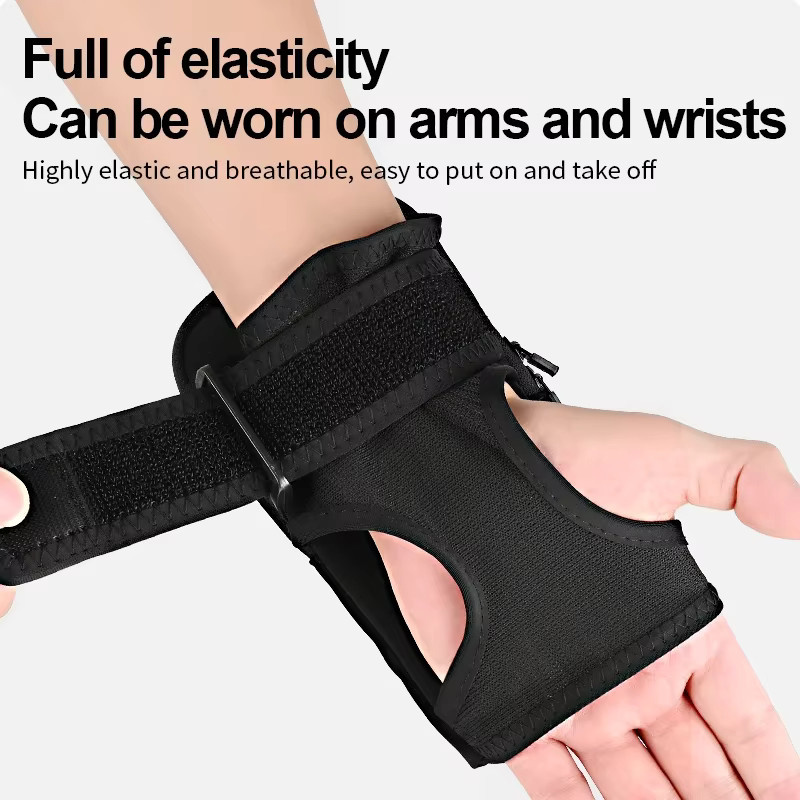 HAISSKY Touchscreen Armbandtasche für iPhone 11 bis iPhone 17 Pro Max zum Laufen und Radfahren in Schwarz oder Grau - Bild 4