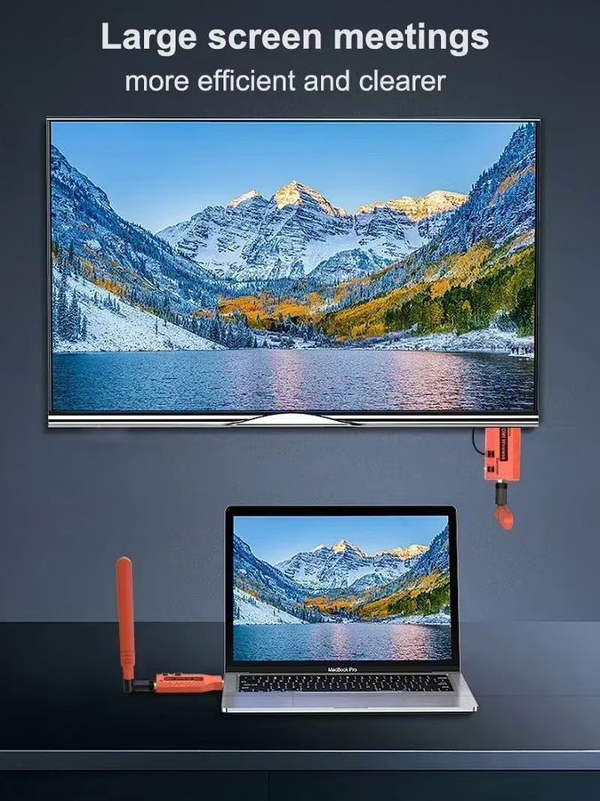 Qkens Drahtloser HDMI Extender Sender und Empfänger Set für Videoübertragung bis zu 150m mit 50m Anzeigeadapter für Kamera, STB, DVD und PC an TV-Monitor - Bild 5