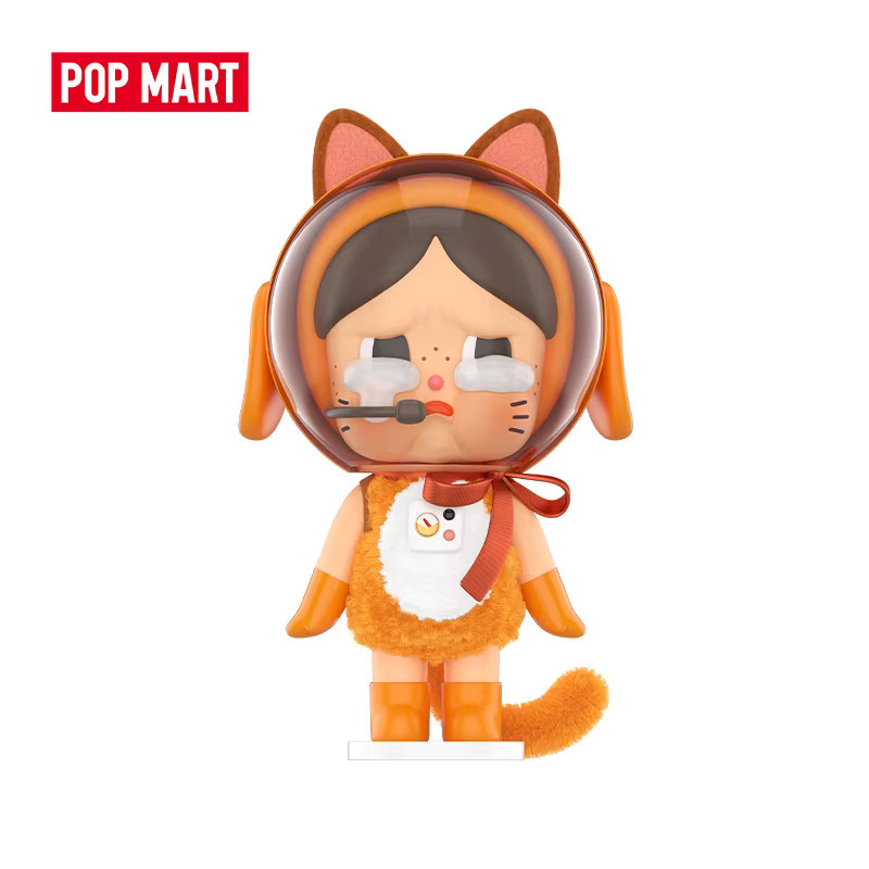 POP MART Crybaby Space Cat Figur, Orange, Einzelfigur - Bild 2