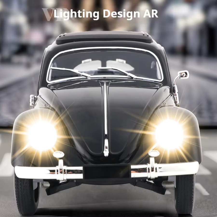 JIKEFUN VW Käfer Hardtop Limousine Modell 1950, ferngesteuertes Auto, 1:16 - Bild 4