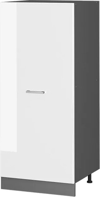Vicco R-Line Backofenumbauschrank Küchenschrank in Anthrazit und Weiß mit großer Tür, Breite: 60 cm - Bild 2