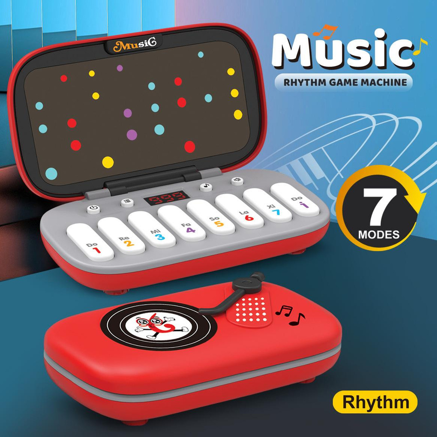 Linyi toy Elektronisches Keyboard grün ab 3-6 Jahre - Bild 2