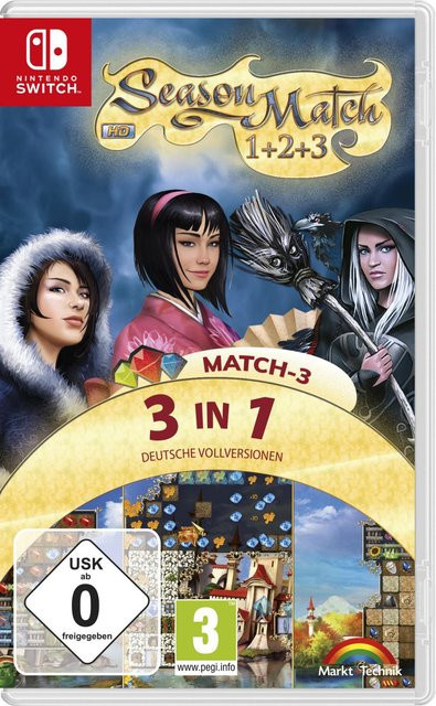 3in1 Match-3 Bundle Nintendo Switch Puzzle Spiel für Nintendo Switch - Bild 1