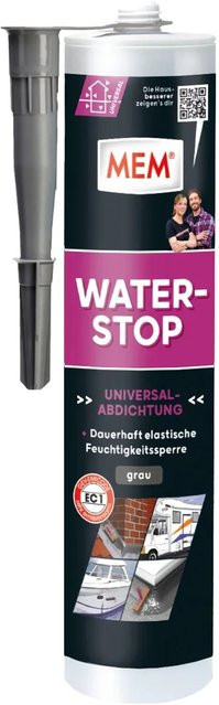MEM Water Stop MS-Polymer Dichtstoff Grau 290 ml - Bild 1