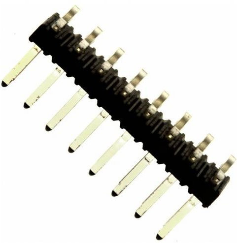 Amphenol Stiftleiste Standard 57202-G52-08LF in Schwarz - Bild 1