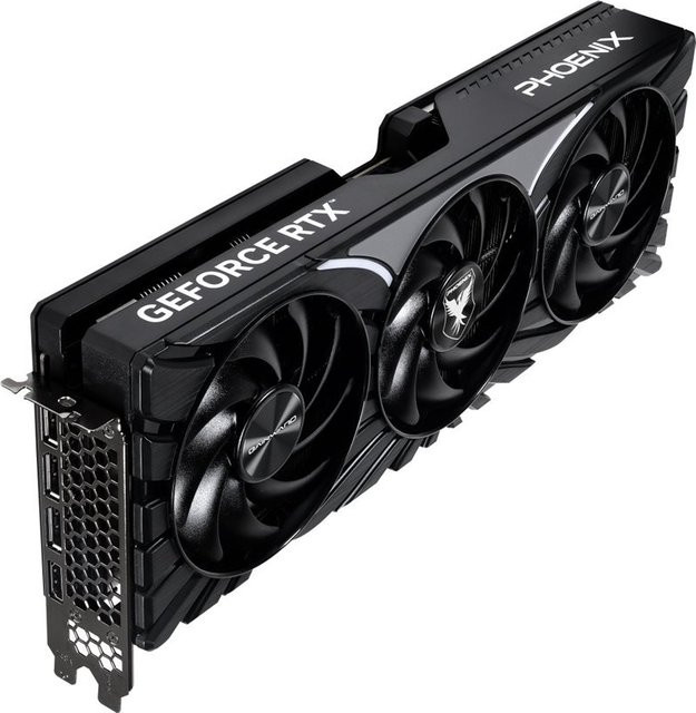 Gainward GeForce RTX 5070 Ti Phoenix-S Grafikkarte, 16 GB GDDR7, Schwarz, PCIe 5.0, HDMI und DisplayPort - Bild 2