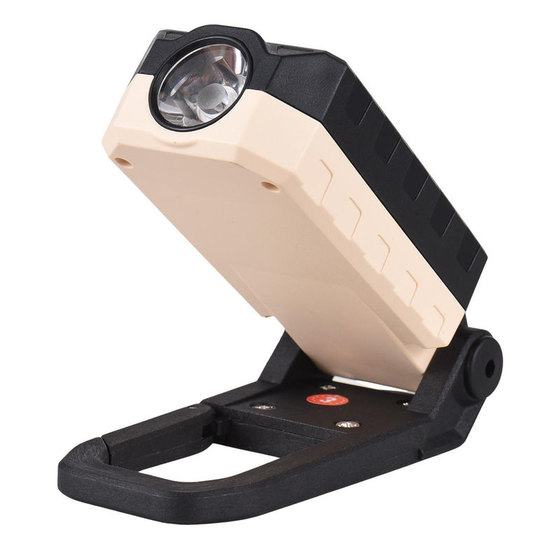 Aoresac COB-Arbeitsleuchte LED-Taschenlampe mit Magnetfuß und Aufhängehaken, USB-wiederaufladbar, Schwarz/Weiß - Bild 7