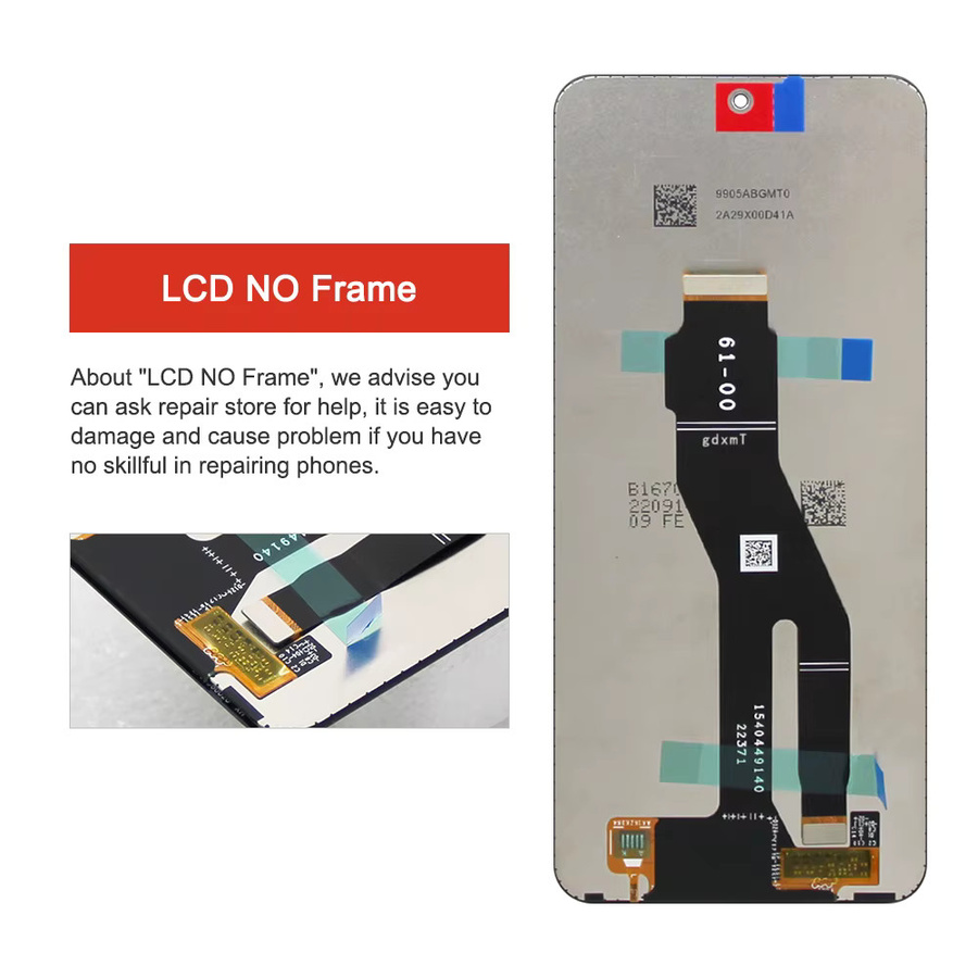 Honor 90 Lite LCD Display mit Touchscreen Digitizer Einheit in Schwarz 6,7 Zoll - Bild 2