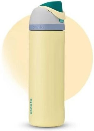ZestCasa Isolierter Reisebecher mit Griff aus 304 Edelstahl, auslaufsicherer Sportbecher für Outdoor-Abenteuer, 24oz, Gelb - Bild 1