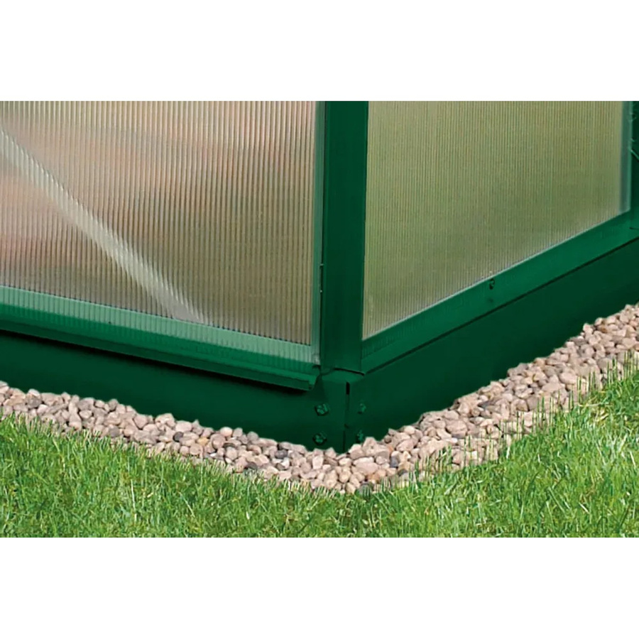 Vitavia Stahlfundament 5200 für Gewächshäuser Ida und Osiris, smaragdgrün, B/T/H: 190 x 254 x 6 cm - Bild 2