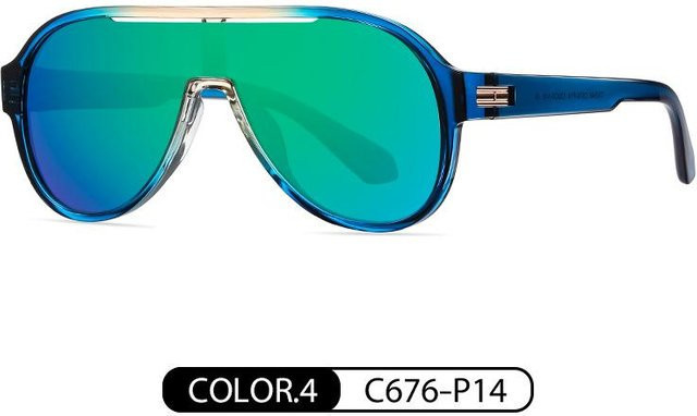 Dote Sonnenbrille, Vollrand, Round, Multicolor, Tr90, Damen, polarisiert - Bild 1