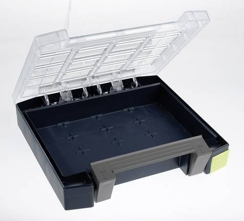 Raaco Boxxser 55 4x4-0 Sortimentskoffer aus Kunststoff B/H/T: 24,1 x 5,5 x 22,5 cm - Bild 1