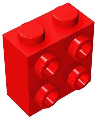 Yiran toy 22885 Modifizierter 1x2x1 2/3 Bausteine-Bausatz, 10-teiliges Set, ab 6 Jahren - Bild 1