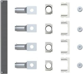 ABB KIT R- REAR TERMIN Leistungsschalterzubehör in Silber - Bild 1