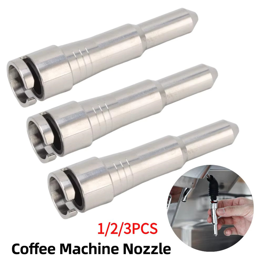 Edelstahl Milchaufschäumer Dampfdüse für Delonghi Dedica Kaffeemaschine in Silber - Bild 2