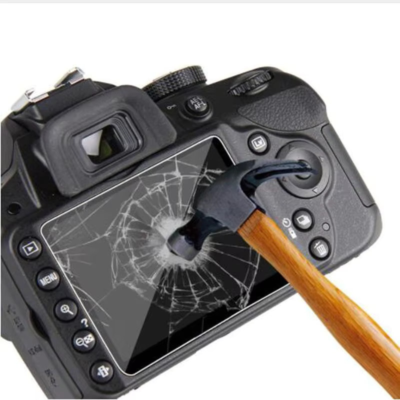 Canon Powershot V1 Displayschutzfolie aus gehärtetem Glas in Transparent für HD-Schutz des Kameradisplays - Bild 2